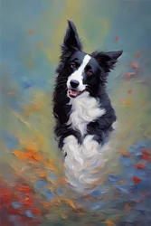 Beautiful Cute Dog Portrait