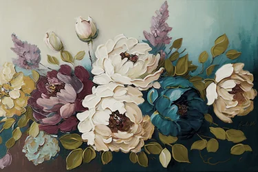 Floral Bouquet of Peonies