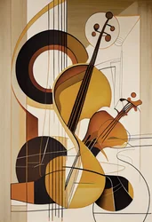 Music Abstract: A Violin