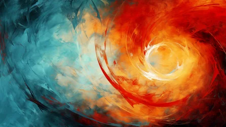 Orange & Blue