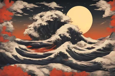 Rough Sea in a Seascape