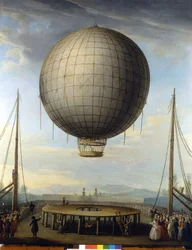 The Ascent of Paolo Andreani on 25/2/1784 in Milan