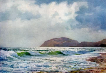 A Stormy Day near Llandudno, Wales