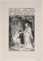 Title Page for Th. Lange "The Bright Nights"