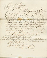 Loyalty oath of Frederick Kretschmar, State of Missouri, County of St. Louis