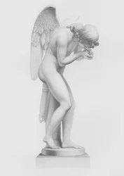Love Reviving Life, from the statue by Finelli, in the collection of His Grace the Duke of Devonshire, at Chatsworth