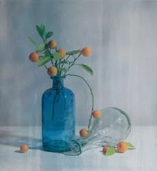 Citrus Blue Bottles