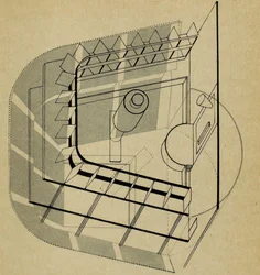 U-Theatre. From The Stage at the Bauhaus, 1925