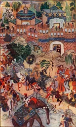 The Great Emperor Akbar Enters His City in State