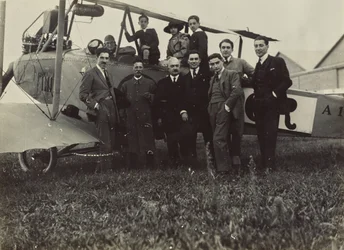 Airplane and People