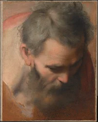Head Study of Saint Joseph