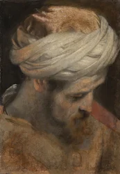 The Head of a Priest, study for The Circumcision