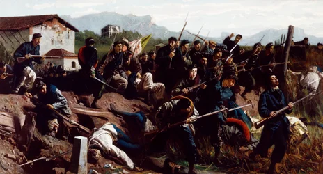 The Battle of Varese, c.1862