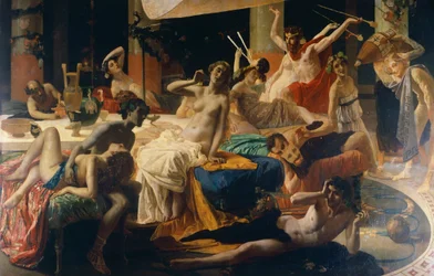 The orgies of Messalina