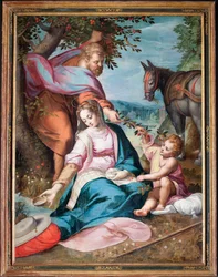 Parish Museum, Painting, The Holy Family Taking a Rest Whilst Flying to Egypt, F. Barocci