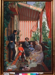 Family Portrait on the Balcony