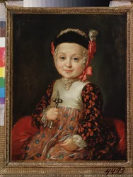 Portrait of Alexei Grigorievitch Bobrinski (1762-1813) as a Child