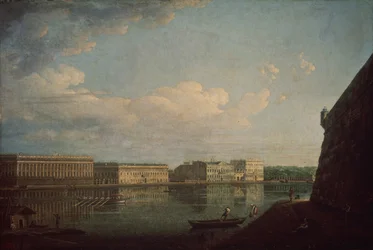 Palace Embankment as Seen from the Peter and Paul Fortress