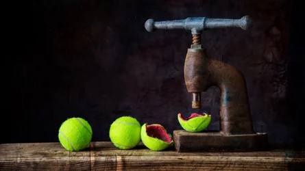 Pressed Tennis Balls