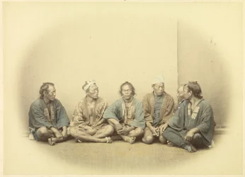 A Group of Japanese Indentured Workers