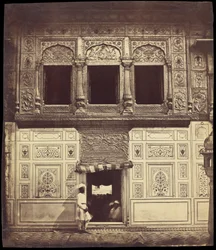 Interior of the Sikh Temple with Marble Mosaic