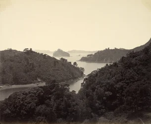 Pappenberg Island at the Entrance of the Bay of Nagasaki