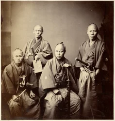 Portrait of the Satsuma Clan Envoys