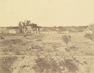 Position of the Custom House Battery