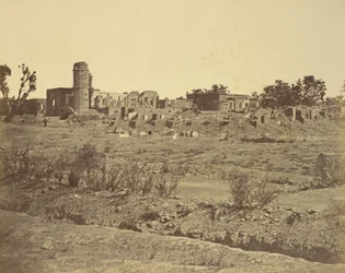 Ruins of the Residency on the Opposite Side of the Bailee Guard Gate