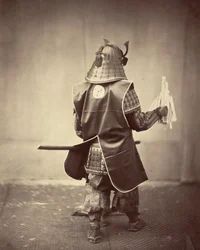 Samurai Costume - Back View