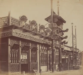 Shops and Street, Chinese City of Peking, October 1860