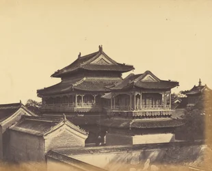 Temple of Confucius, Peking, October 1860