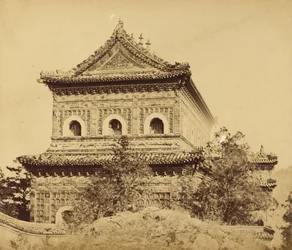 The Great Imperial Porcelain Palace (Yuan Ming Yuan), Pekin, October 1860