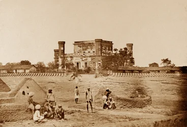 The Mess House showing the fortifications