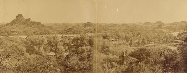 View of the Imperial Winter Palace, Pekin, Showing the Artificial Mill, October 29, 1860
