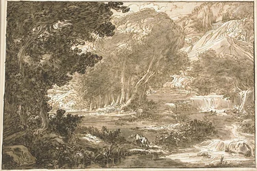 Angelica Resting Under a Tree, from Orlando Furioso