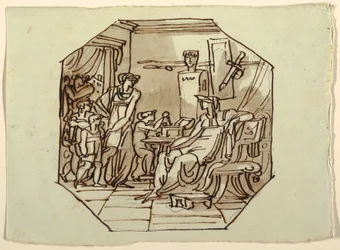 Cornelia, Mother of the Gracchi, Palazzo Cavina, Faenza