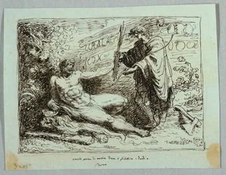 Hercules Adds Bow and Arrow to Philoctetes