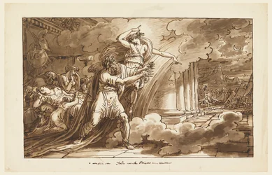 Iris Encourages Priam to Beg the Body of Hector from Achilles