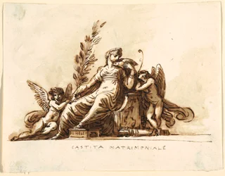 Matrimonial Chastity, Sala di Corneglia, Palazzo Cavina, Faenza