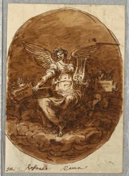 Personification of Poetry, After Raphael