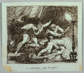 The Infant Hercules Strangling the Serpent