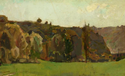 Landscape in the Ardennes