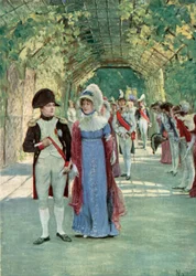 Napoleon and Marie Louise at Compiegne