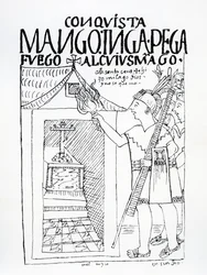 Manco Inca Attempts to Burn the Inca Palace of Cuyus Mango, Which Had Been Converted for Christian Worship, but God Intervenes