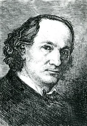 Charles Baudelaire (1821-67), after Félix Bracquemond