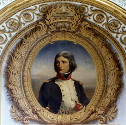 Portrait of Napoleon Bonaparte in uniform as lieutenant-colonel of the first battalion of Corsica in 1792