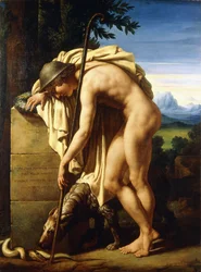 A Shepherd Weeping on a Tomb Erected to a Gnat