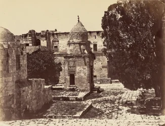 Domes on the Platform of the Temple - Jerusalem