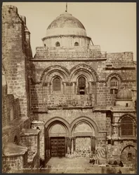 Facade of the Holy Sepulchre, Jerusalem